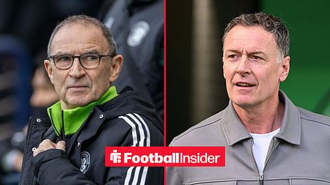 Celtic manager Martin O'Neill with Chris Sutton inset