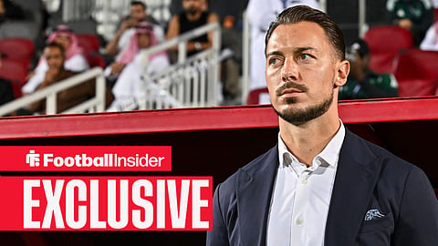 Matthias Jaissle looks on before the AFC Champions League elite west football match between Qatar's Al Duhail SC and Saudi Arabia's Al Ahli Saudi FC