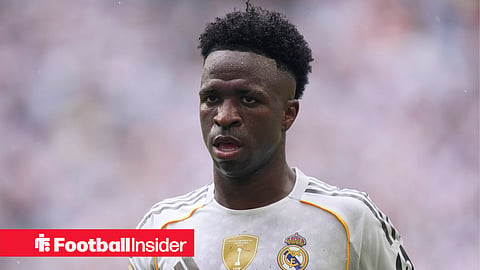 Real Madrid winger Vinicius Junior 