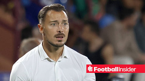 Matthias Jaissle on the sidelines at Al Ahli