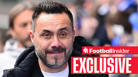 Tottenham manager Roberto De Zerbi