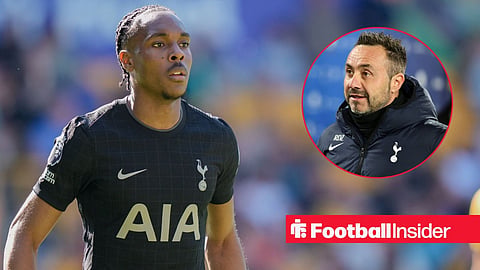 Mathys Tel of Tottenham Hotspur during the Premier League match Wolverhampton Wanderers vs Tottenham Hotspur at Molineux, Wolverhampton, United Kingdom on 25 April 2026 / Roberto De Zerbi, Head Coach of Tottenham, looks on during the Sydney Super Cup Finals match between Chelsea and Tottenham Hotspur at the Accor Stadium, Sydney, Australia on 1 August 2026