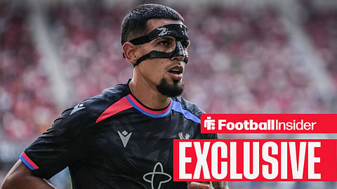 Crystal Palace right-back Daniel Munoz