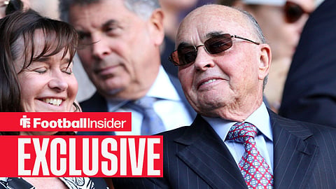 Former Tottenham owner Joe Lewis smiling