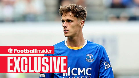 Everton midfielder Harrison Armstrong