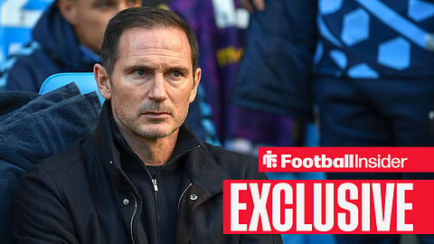 Frank Lampard sat on bench 