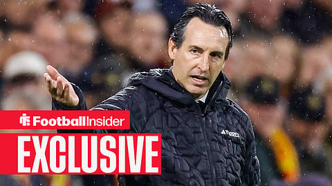 Aston Villa manager Unai Emery