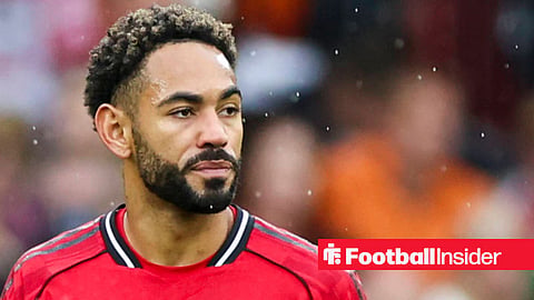 Matheus Cunha in Man United home kit