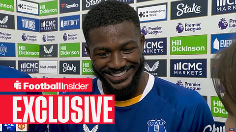 Everton right-back Ainsley Maitland-Niles