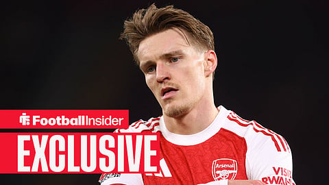 Arsenal captain Martin Odegaard