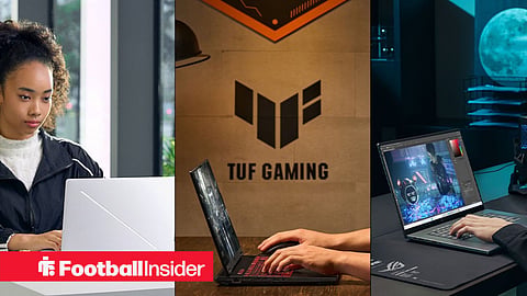 ASUS laptop advertisement