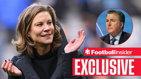 Amanda Staveley, formerly of Newcastle United, applauding on the pitch / Dan Friedkin, AS Roma president, during the 32nd European Football Clubs General Assembly in Rome