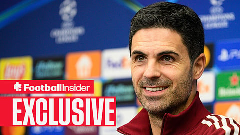 Arsenal coach Mikel Arteta speaks at the press conference prior to Champions League 4th qualifying round match SK Slavia Praha vs Arsenal FC in Prague, Czech Republic, November 3rd, 2025