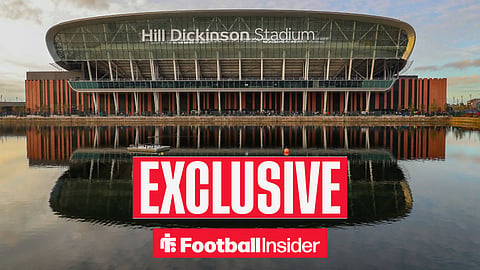 General View outside the Hill Dickinson Stadium during the Everton FC v West Ham United FC English Premier League match at Hill Dickinson Stadium, Liverpool, England, United Kingdom on 29 September 2025