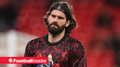 Liverpool goalkeeper Alisson