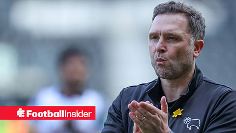 John Eustace in Derby County gear