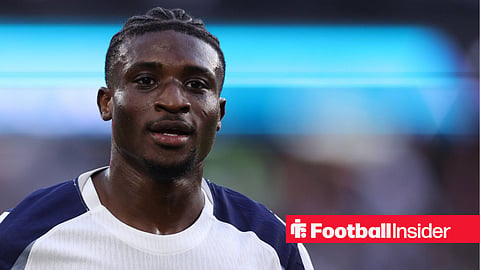Mohammed Kudus in Tottenham home kit