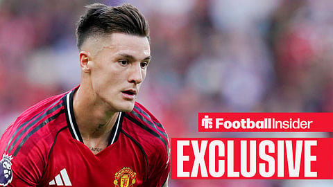 Benjamin Sesko of Manchester United, ManU during the Manchester United vs Arsenal Premier League match at Old Trafford, Manchester