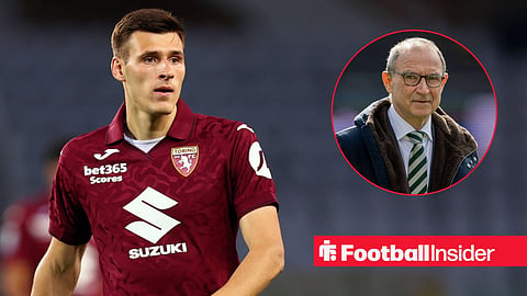 Gvidas Gineitis of Torino FC looks on, Serie A, Torino FC v US Sassuolo / Celtic interim manager Martin ONeill arrives for the match at Dens Park