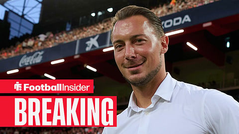 Matthias Jaissle looking happy on the sidelines at Newcastle