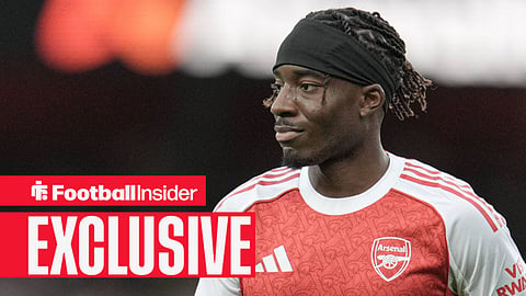 Noni Madueke in action for Arsenal