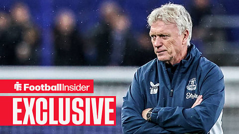 David Moyes manager of Everton in the pregame warmup session during the Premier League match Everton vs Newcastle United at Hill Dickinson Stadium, Liverpool, United Kingdom, 29th November 2025
