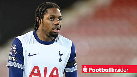 Tottenham Hotspur midfielder Tyrese Hall during the Manchester United U21 s v Tottenham Hotspur U21 s English Premier League 2 match at Leigh Sports Village, Manchester, England, United Kingdom on 7 February 2025