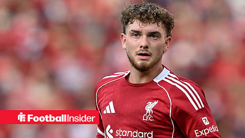 Harvey Elliott in action for Liverpool