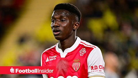 Monaco midfielder Lamine Camara