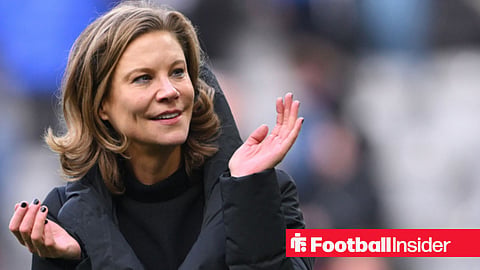 Amanda Staveley, formerly of Newcastle United, applauds the supporters