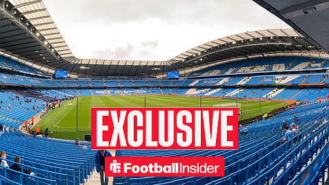 A general view from inside of the Etihad Stadium in September 2021