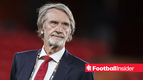 Jim Ratcliffe on the sidelines at Man United