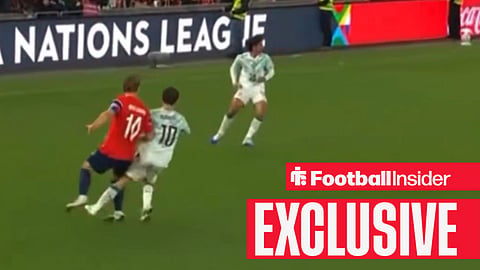 Bernardo Silva and Martin Odegaard clashed during Portugal's 2-1 win over Norway on 27 September 2026