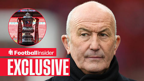 Former Stoke City manager Tony Pulis and the FA Cup inset