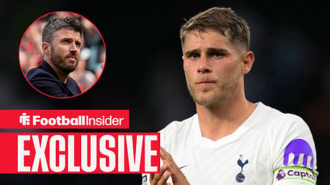 Micky van de Ven clapping fans and Michael Carrick left inset
