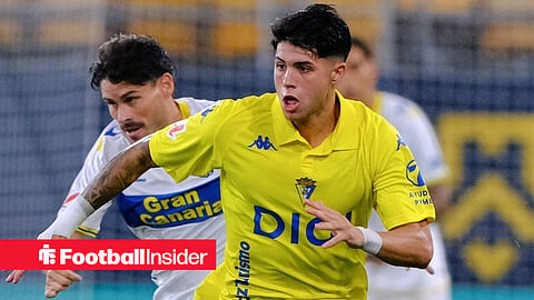Antonio Cordero in action for Cadiz