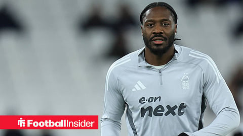 Nottingham Forest defender Ola Aina 34 during the Premier League match between West Ham United and Nottingham Forest at the London Stadium, London, UK on 6 January 2026