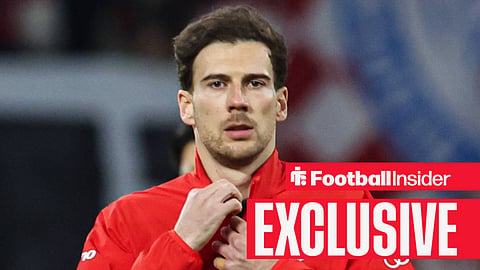 Aston Villa midfielder Leon Goretzka
