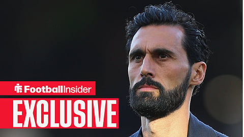 Alvaro Arbeloa looking on as Fulham manager