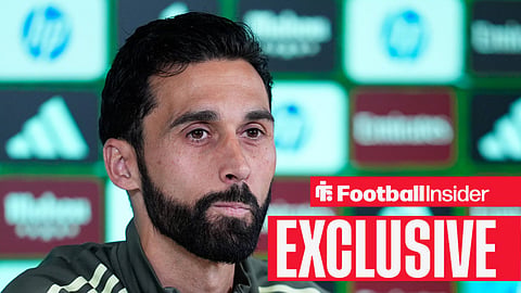 Alvaro Arbeloa in a press conference