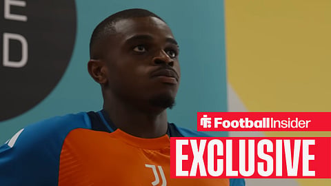 Pierre Kalulu in training with Juventus