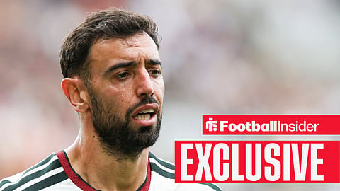 Bruno Fernandes in action for Manchester United