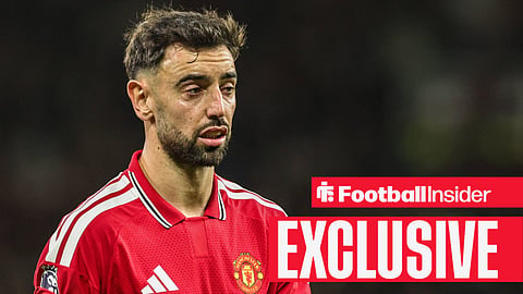 Bruno Fernandes in action for Manchester United