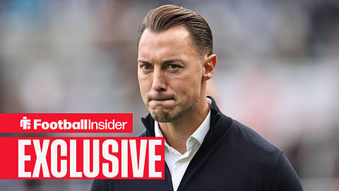 Newcastle manager Matthias Jaissle looks concerned
