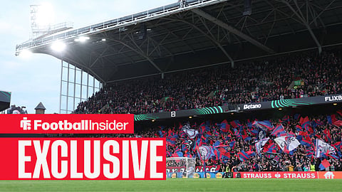 General view inside the stadium during the Europa Conference League Semi Final Second Leg between Crystal Palace and FC Shakhtar Donetsk at Selhurst Park, London, on May 7, 2026