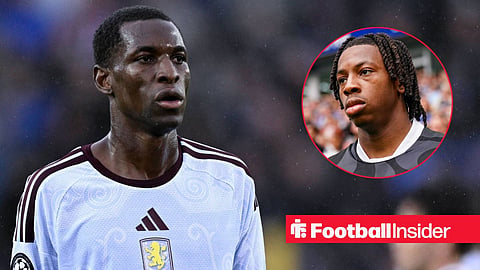 Nicolas Jackson of Aston Villa FC during the Champions League match between Club Brugge and Aston Villa FC at the Jan Breydel Stadium on 8 September 2026 / Johan Manzambi during the 2025-26 season for Freiburg