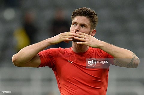Olivier Giroud could leave Arsenal if Karim Benzema signs