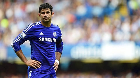 Got the blues: Diego Costa admits he was 'overweight' at start of season