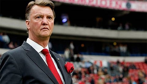 Pessimistic view: Van Gaal doesn't believe United can win the Champions League this season