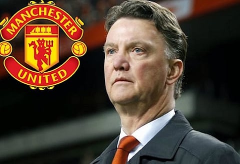 Father figure: Rashford is one of 14 Academy graduates given a first-team chance by Van Gaal
